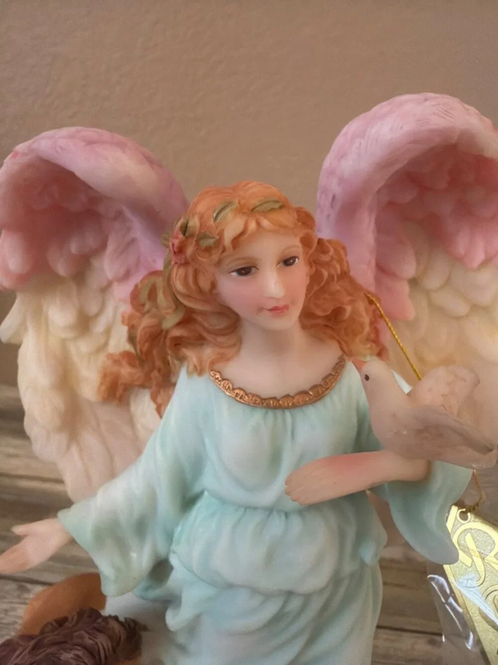 2 X Seraphim Classics Serena Angel of Peace & Joy Gift Heaven Roman Inc - No Box - Picture 15 of 16